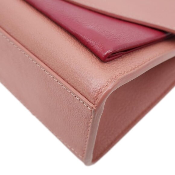 Louis Vuitton  Mylockme Leather Chain Crossbody Bag Pink - Picture 8 of 13